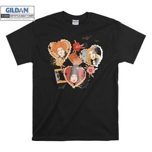 Retro Hocus Pocus Characters T-shirt, Graphics Unisex Tee